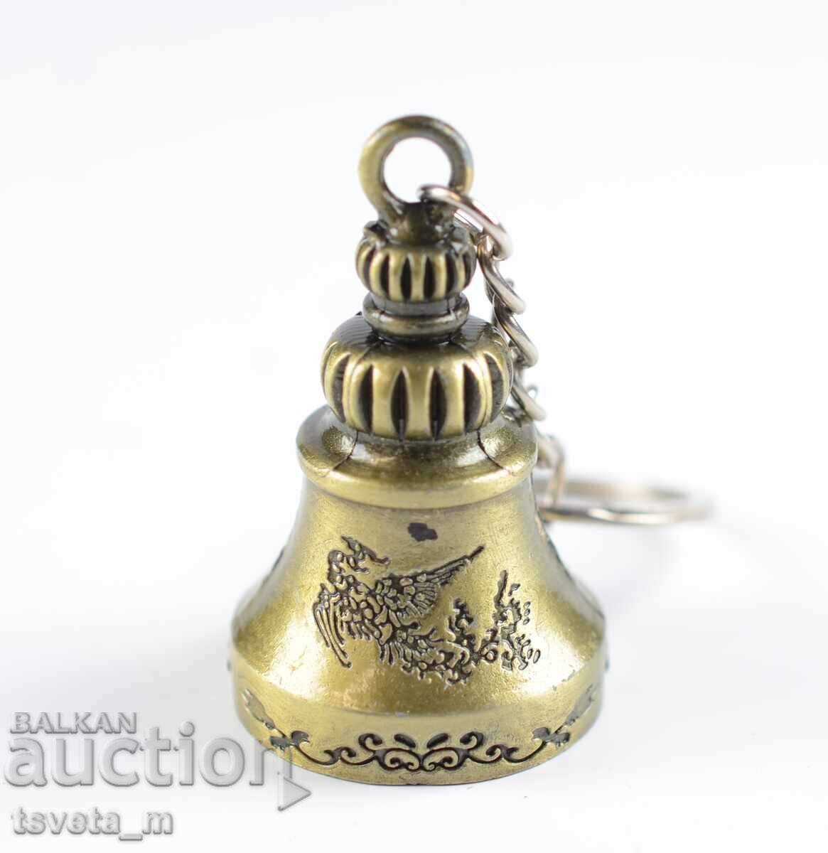 Метален ключодържател камбанка Фън Шуй с цена € 2.00 | 3.91 лв.