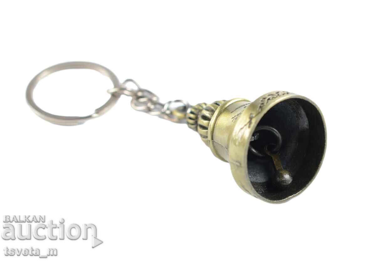 Доставка на Метален ключодържател камбанка Фън Шуй