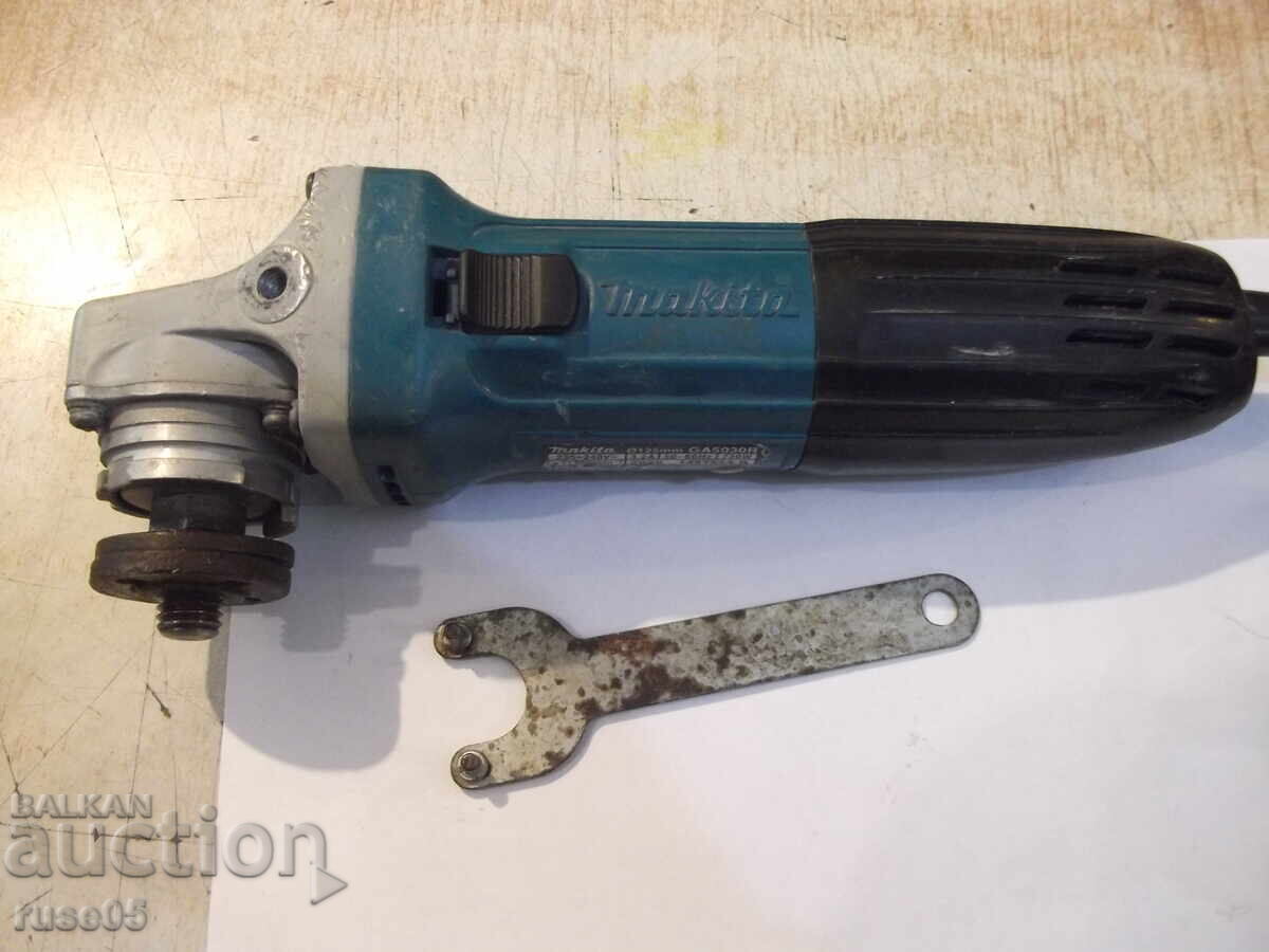 Аукцион Ъглошлайф "Makita - GA5030R" работещ