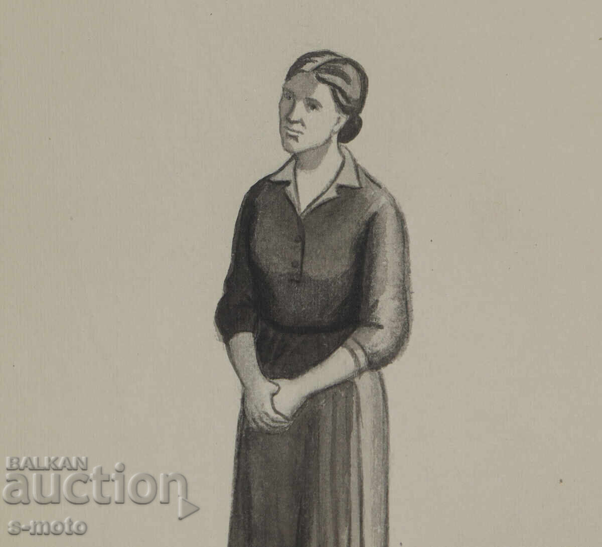 Livrarea Scenografie acuarelă Pepa Misirkova ''Ani pentru iubire'' 1957