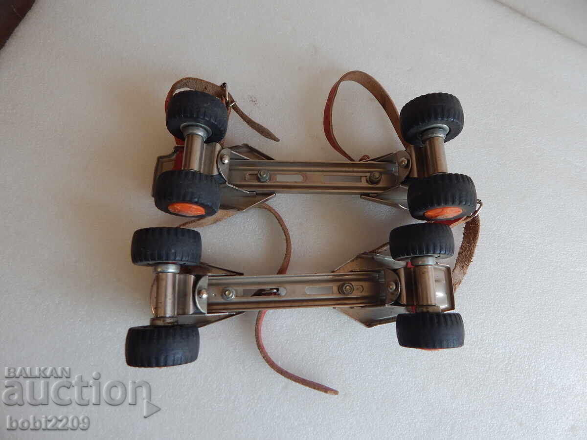 Auction  Vintage GERMINA GDR roller skates 22-30 CM made in Germany
