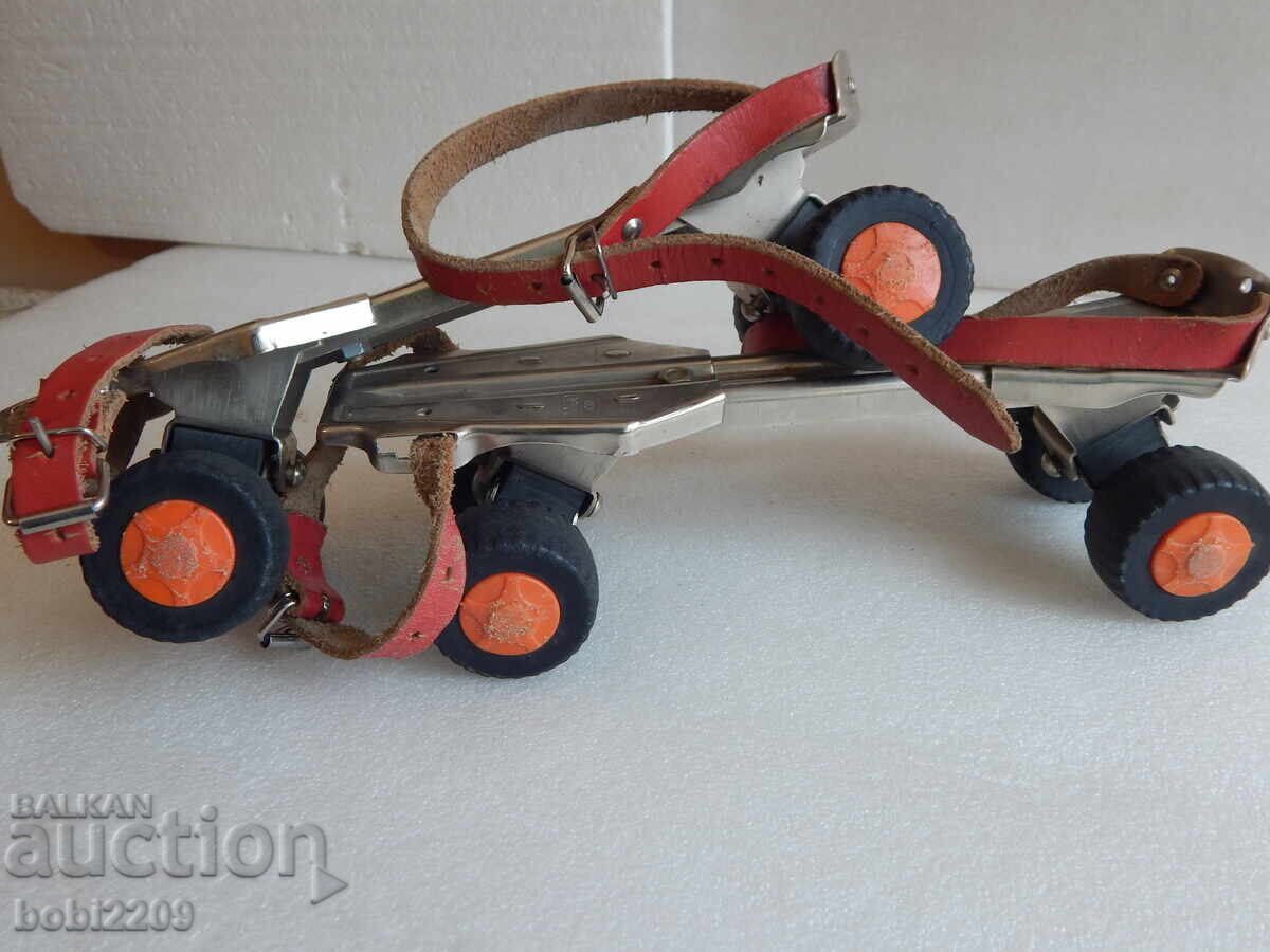 Vintage GERMINA GDR roller skates 22-30 CM made in Germany - 7