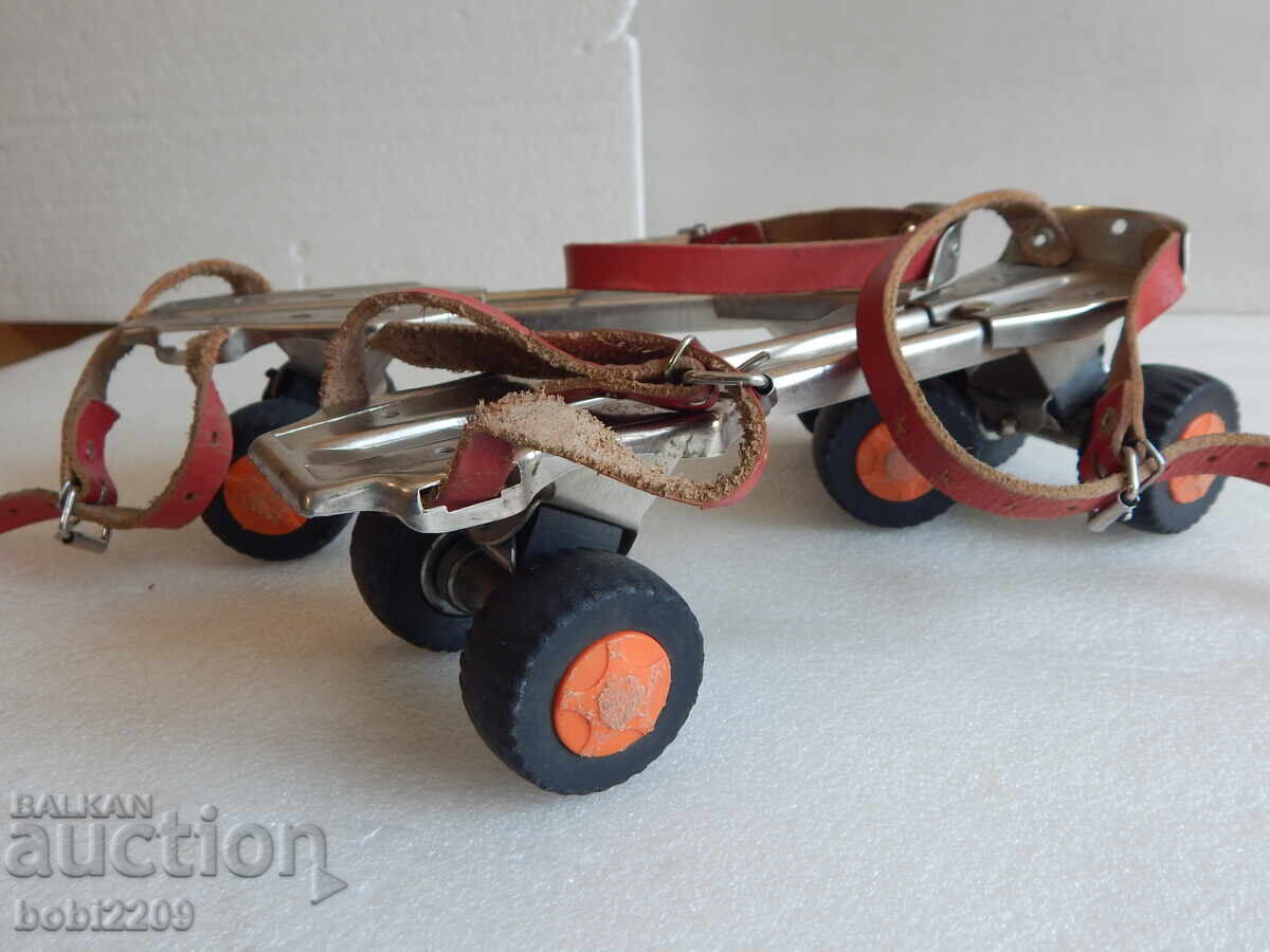 Vintage GERMINA GDR roller skates 22-30 CM made in Germany