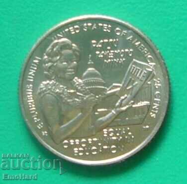 Προβεβλημένες Αμερικανίδες ΗΠΑ 1/4 Δολάριο 2024 Patsy Takemoto P