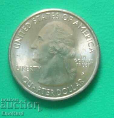 SUA Frumoasa America 1/4 dolar 2020 Salt River Bay P cu preț € 1.00 | 1.96 BGN