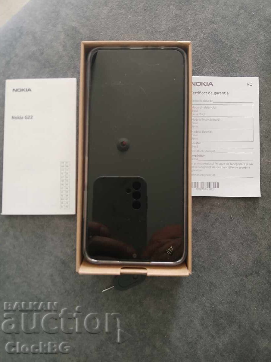 Licitație Nokia G22 – Nou, în cutie 100€