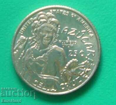 ΗΠΑ Διακεκριμένες Αμερικανίδες 1/4 δολαρίου 2024 Σέλια Κρουζ D
