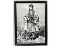 Υψηλής ποιότητας πορτρέτο Ιλίου Βοϊβόδα σε κορνίζα Haydutin