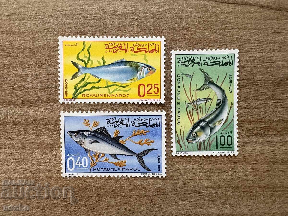 Morocco - Fish (1967) MNH