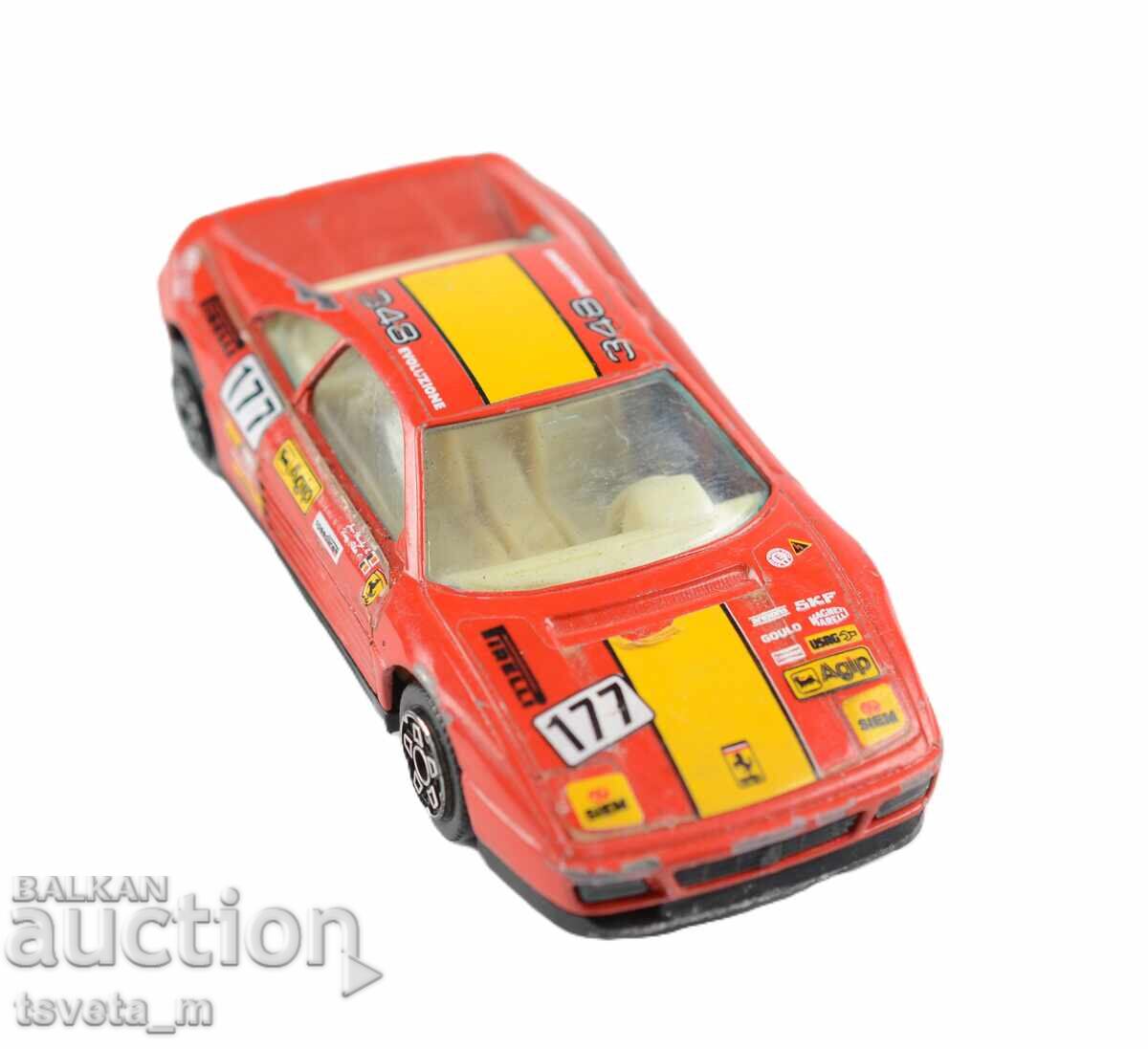 Delivery of Bburago Ferrari 348 TB metal toy car