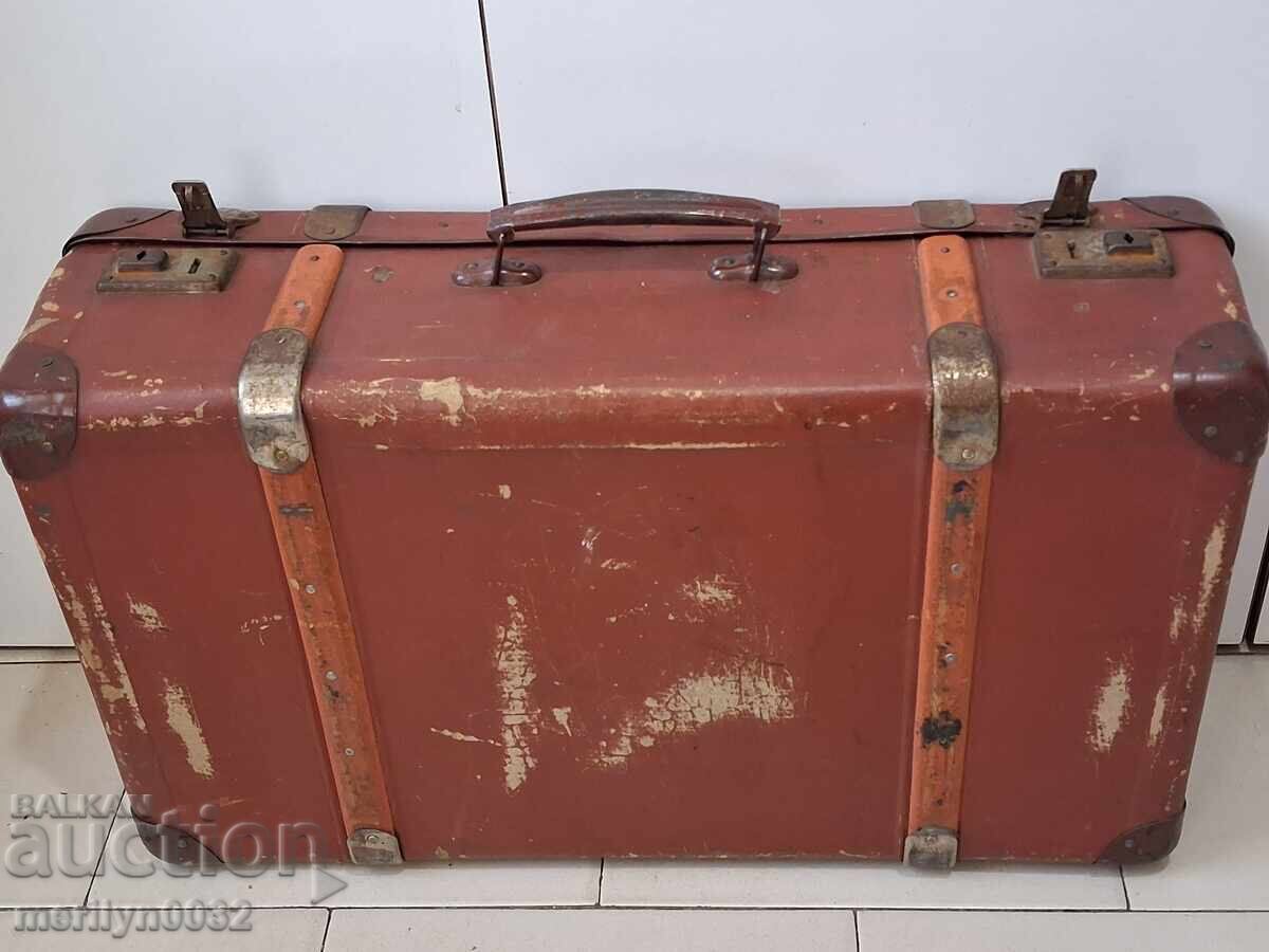 Licitație Geanta veche, geanta, geanta, servieta din anii 40-50 ai secolului XX