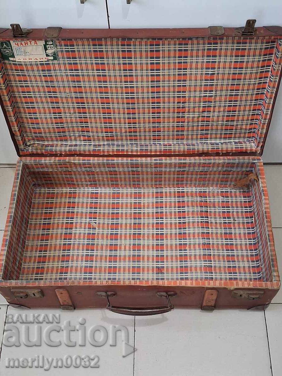 Geanta veche, geanta, geanta, servieta din anii 40-50 ai secolului XX - 5