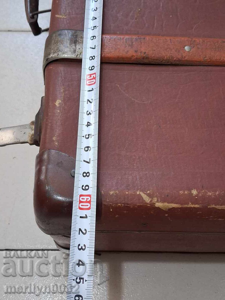 Geanta veche, geanta, geanta, servieta din anii 40-50 ai secolului XX - 7