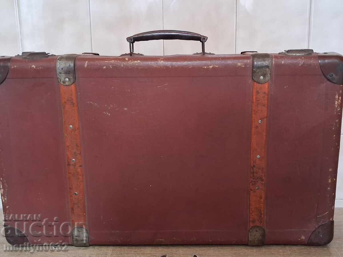 Geanta veche, geanta, geanta, servieta din anii 40-50 ai secolului XX