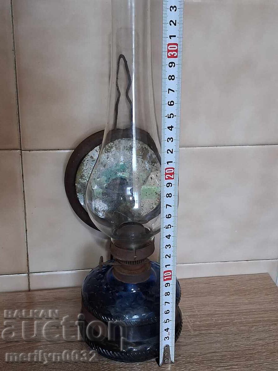 Lampă veche cu gaz, felinar - 5
