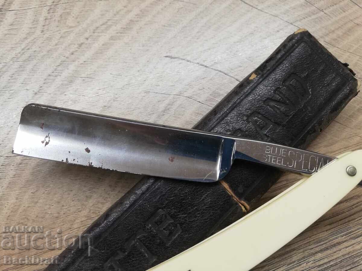 Licitație Brici american vechi de colecție Blue Special Steel
