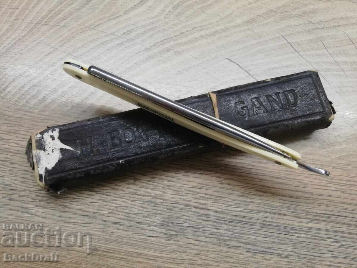 Livrarea Brici american vechi de colecție Blue Special Steel