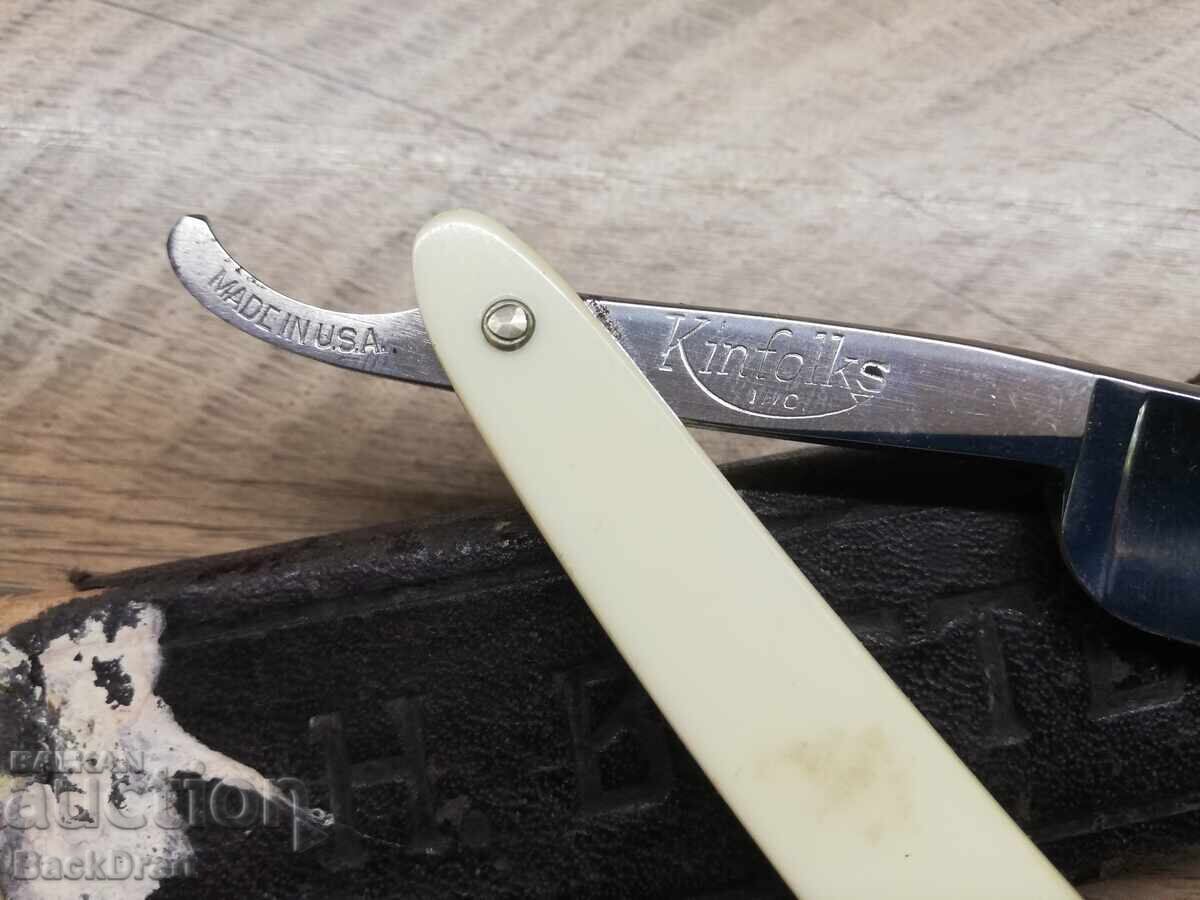 Brici american vechi de colecție Blue Special Steel - 6