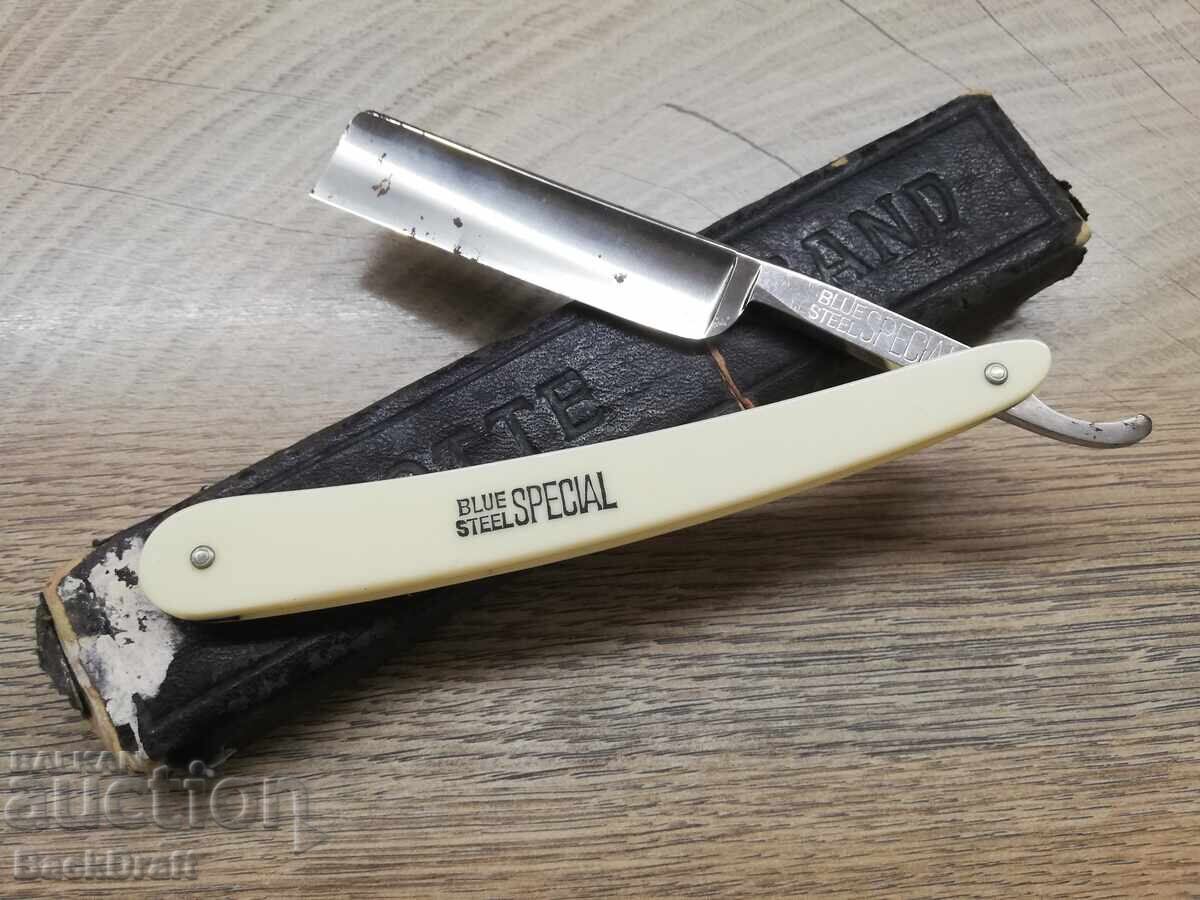 Brici american vechi de colecție Blue Special Steel
