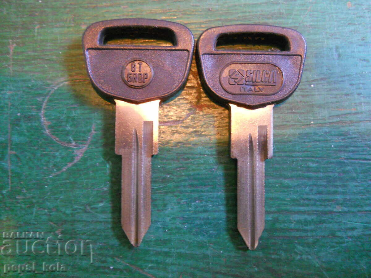 Piese brute pentru chei auto "Fiat" - 3 buc