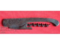 Tirbușon vechi din fier "Hobel"