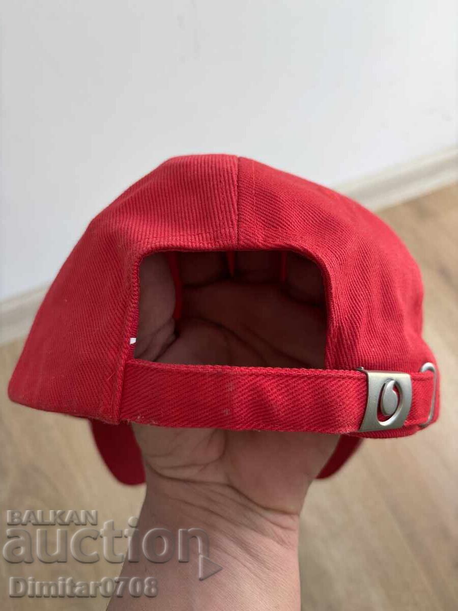 Livrarea Originalen avtograf na Mihael Shumaher vyrhu shapka Sertifikat