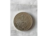 5 mărci 1895 Württemberg