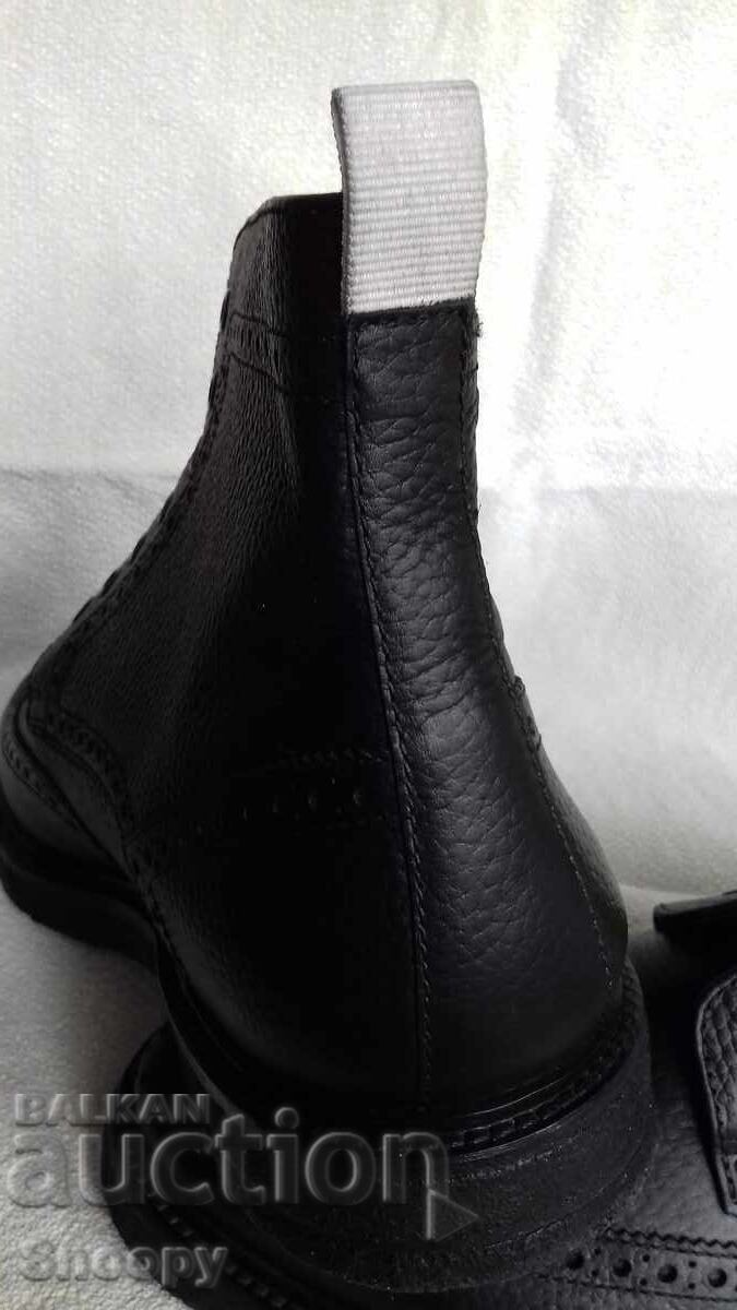 Licitație Ghete bărbătești din piele SIOUX nr. 44,5 EU