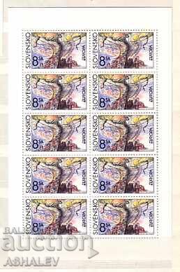1995 EUROPA - Φύλλο CEPT-MNH Σλοβακία