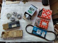 Lot de 10, piese vechi și noi, VAZ/Moskvich și alte rusești