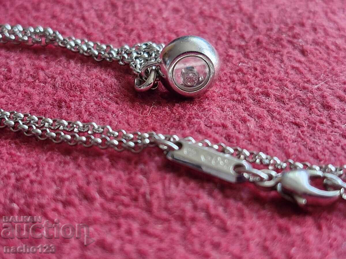 Livrarea Colier de damă Chopard Happy Diamonds din aur Livrarea Colier de damă Chopard Happy Diamonds din aur