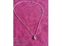 Women's Chopard Happy Diamonds gold necklace