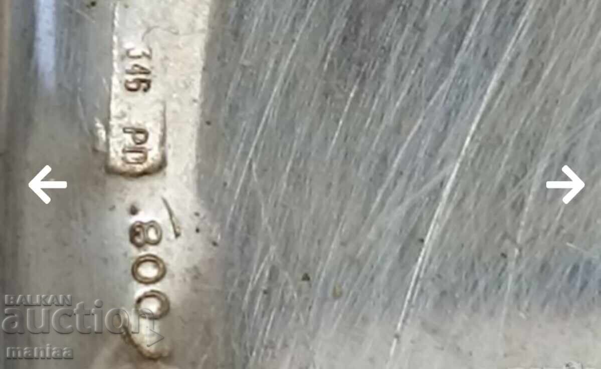 Εξαιρετικά όμορφη ασημένια φρουτιέρα - 6