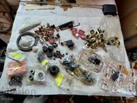 лот 16-ти,части стари и нови , ВАЗ/Москвич и др. руски