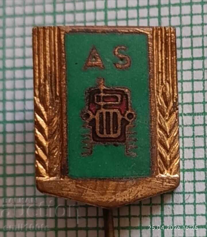 Insignă- AS Tractor ?