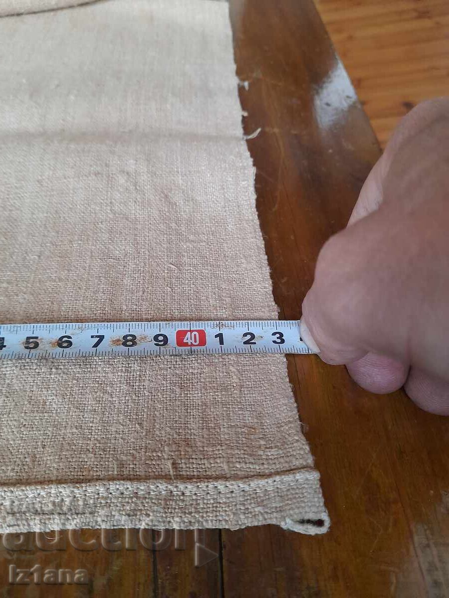 Pânză veche de in, lenjerie - 5