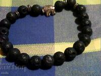 Όμορφο βραχιόλι από φυσική πέτρα λάβας