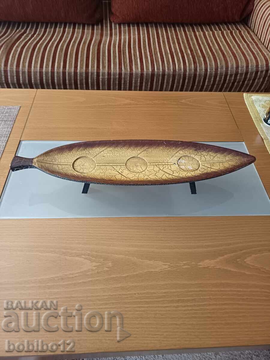 Decorative wooden tea light holder