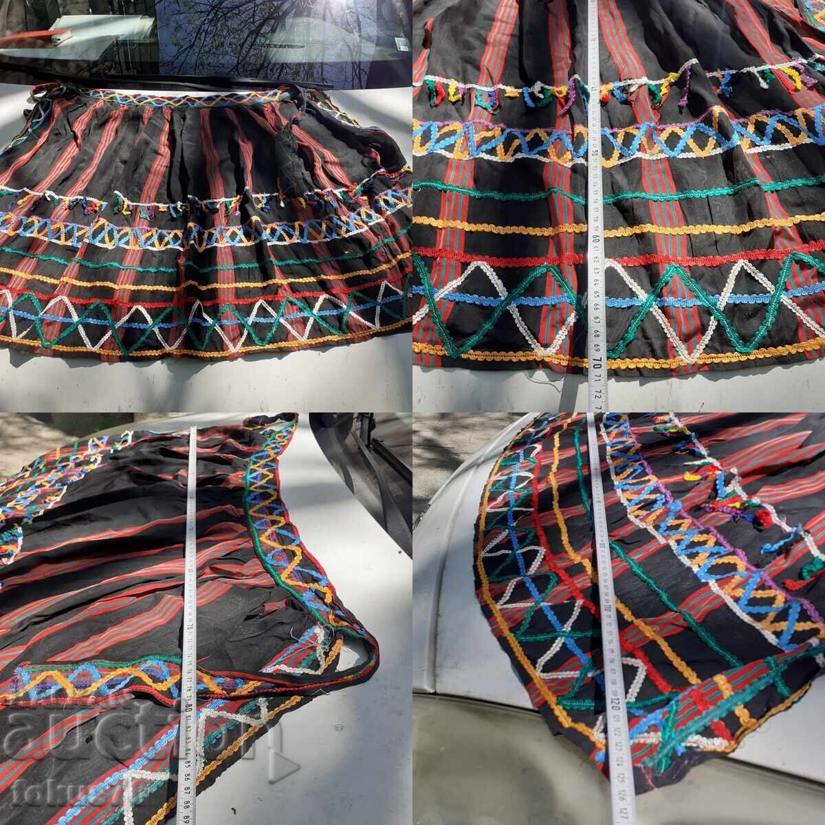 Υπέροχη λεπτή καλοκαιρινή ποδιά παραδοσιακή με κεντήματα - 7