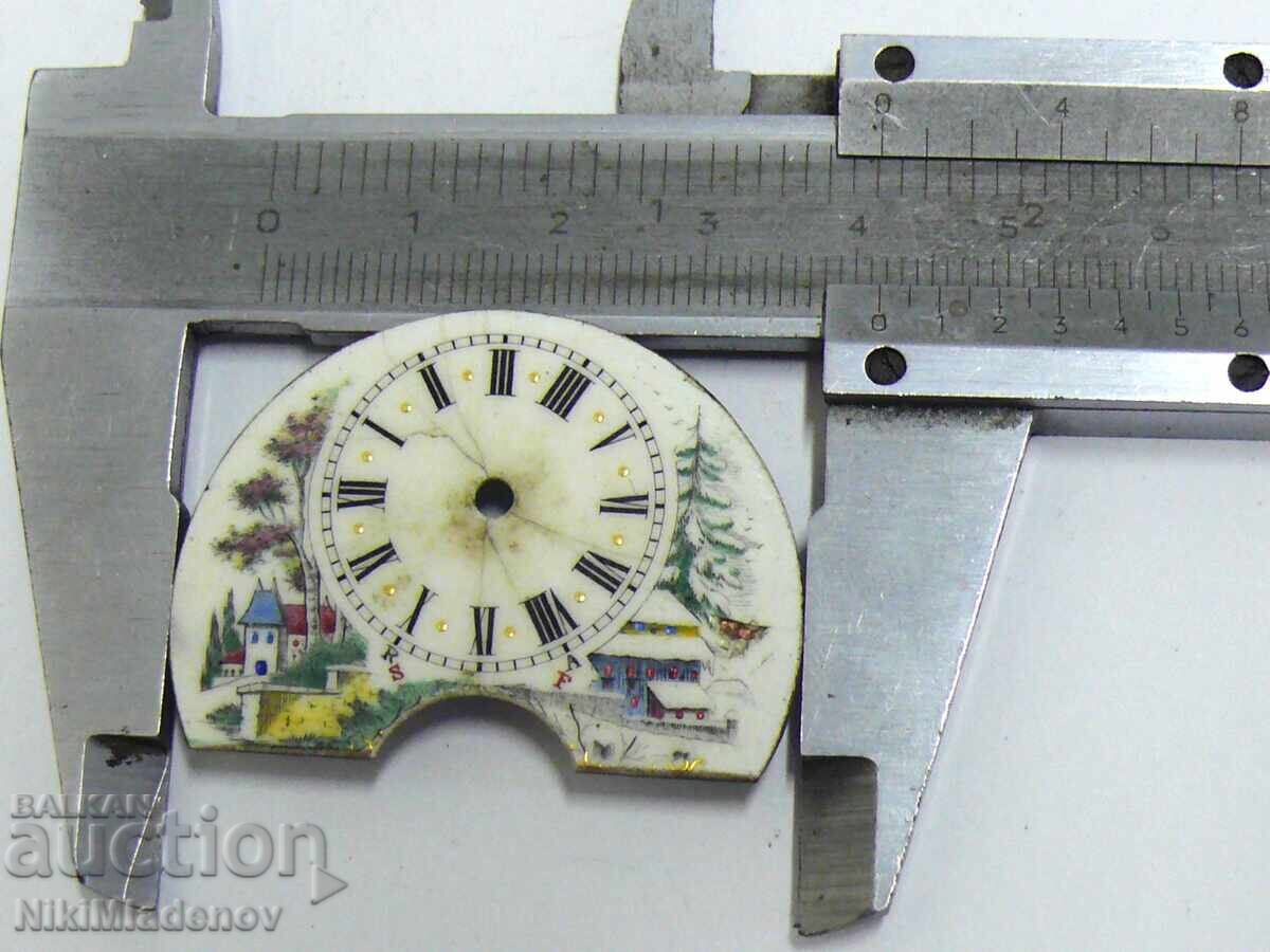 Delivery of Lot of porcelain dials for Hebdomas pocket watches, BZC
