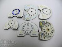 Παρτίδα πορσελάνινα καντράν για ρολόγια τσέπης Hebdomas, BZC