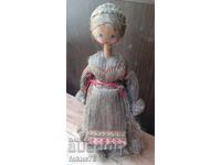 Παλιά ρωσική κούκλα παιχνίδι χειροποίητη από φυσικά υλικά