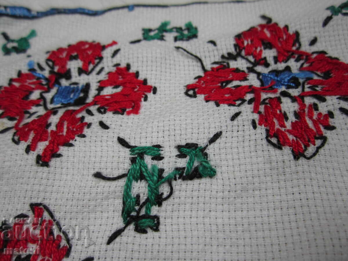 OLD KARE EMBROIDERY HANDMADE PATTERN TABLECLOTH - 5