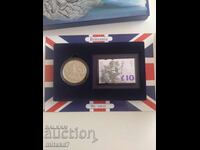 Moneda de argint Marea Britanie, 1999, Marea Britanie