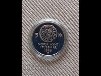5 coroane 1995, Norvegia