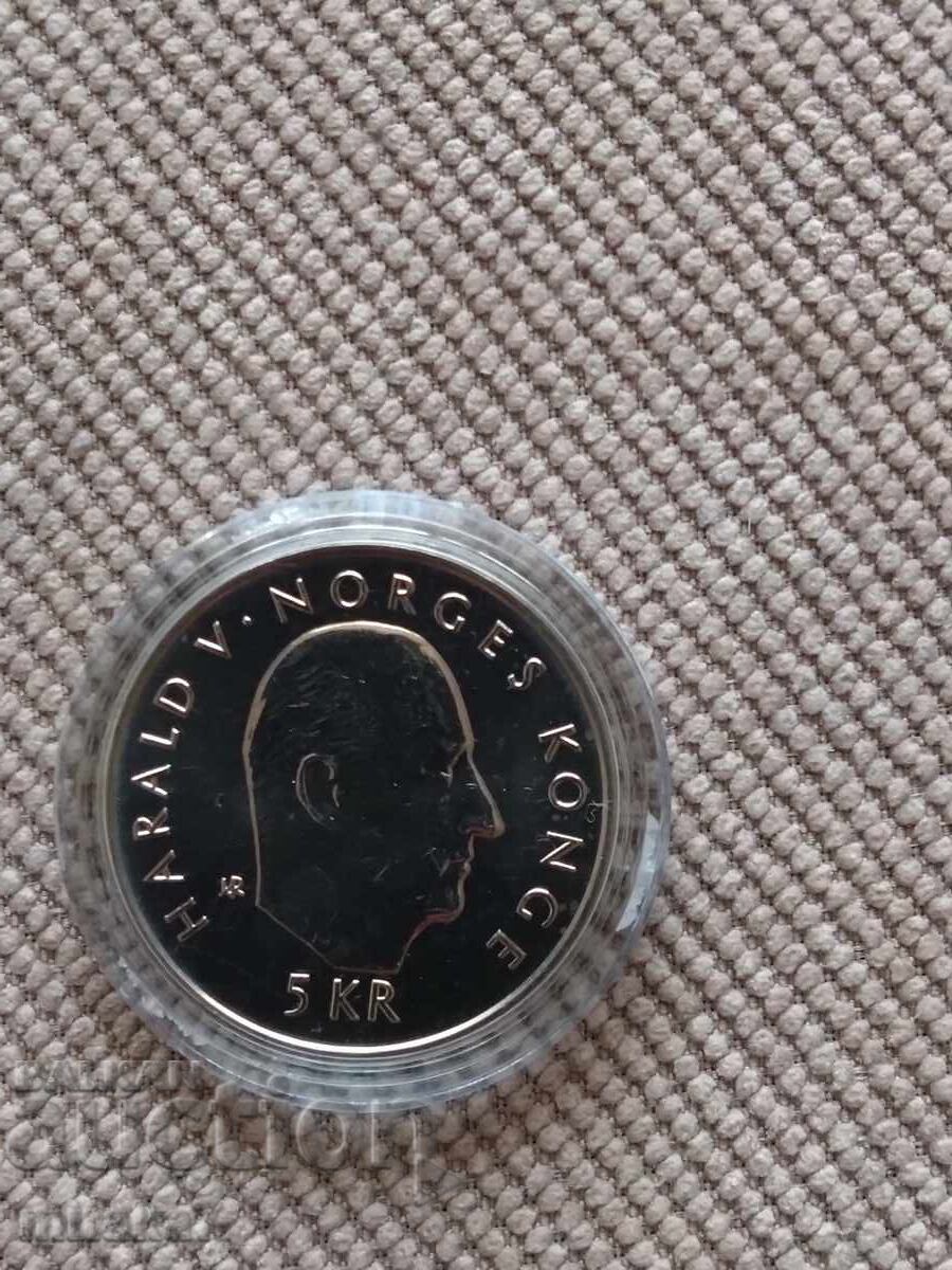 5 coroane 1995, Norvegia cu preț € 3.00 | 5.87 BGN