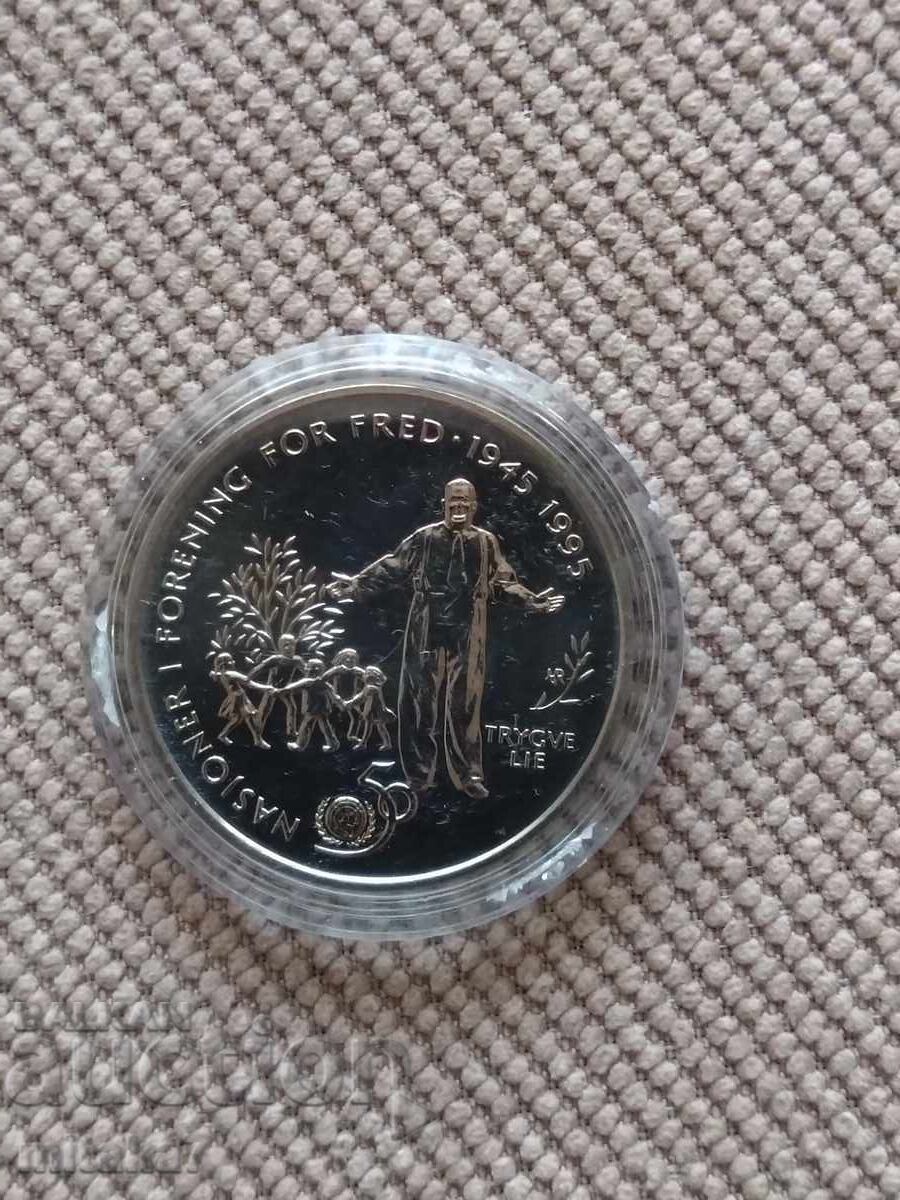5 coroane 1995, Norvegia