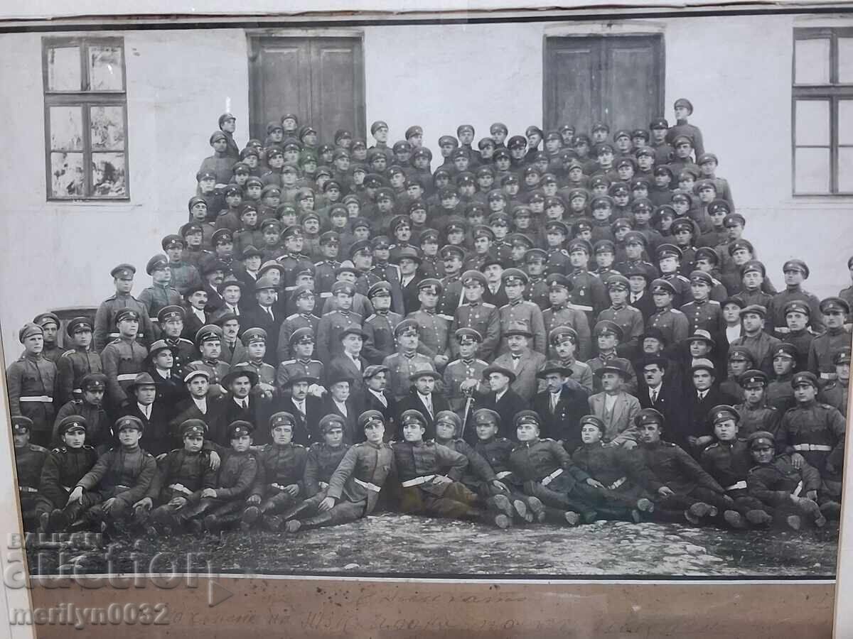 Κορνίζα φωτογραφίας 10ο Σύνταγμα Πεζικού της Α.Μ. Ιωάννας, Σούμεν, στρατιωτικό πορτρέτο με τιμή € 75.73 | 148.12 BGN