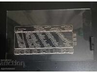 Παλιό ραδιόφωνο, ραδιοφωνική κλίμακα philips μοντέλο 614 B 12