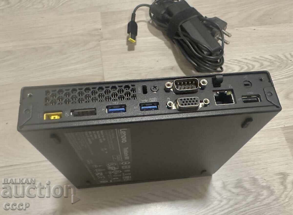 Перфектен - i5 / 12 RAM / SSD Lenovo Tiny Мини Компютър - 6
